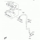 KLX400 (KLX400-A2) CANADA ONLY Главный тормозной цилиндр,передний