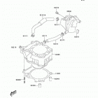 KLX400 (KLX400-A2) CANADA ONLY Цилиндр