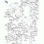 Vulcan 800 Drifter (VN800-E4) Fenders(e3-e5)