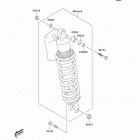 KLX400 (KLX400-A2) CANADA ONLY Амортизатор