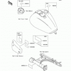 Vulcan 1500 Classic (VN1500-E7) Наклейки предупреждения