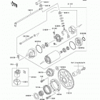 Vulcan 1500 Classic (VN1500-E7) Стартер