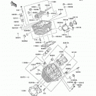Vulcan 800 Drifter (VN800-E4) Головка цилиндра