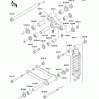 Vulcan 800 Drifter (VN800-E4) Подвеска  /  амортизатор