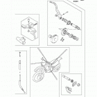 KLX400 (KLX400-B2) CANADA ONLY Optional parts