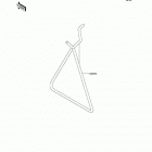 KX500 (KX500-E16) Подножка