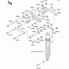 KX500 (KX500-E16) Задняя подвеска