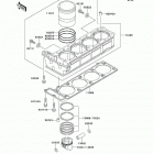 Concours (ZG1000-A15) Цилиндр и поршни