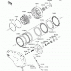 Vulcan 2000 Classic (VN2000-E6F) Сцепление