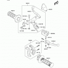 KLX400 (KLX400-B2) CANADA ONLY Рулевые переключатели