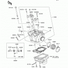 KX250F (KX250-N1) Головка цилиндра