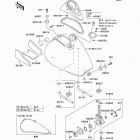 Vulcan 800 (VN800-A10) Топливный бак