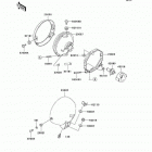 Vulcan 800 (VN800-A10) Фара