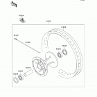 KX125 (KX125-M2) Optional parts(20in front wheel)