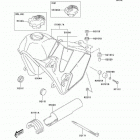 KLX400 (KLX400-A2) CANADA ONLY Fuel tank(klx400-a2)