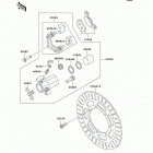 Vulcan 800 (VN800-A10) Передний тормоз
