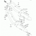 Vulcan 800 Classic (VN800-B9) Глушитель