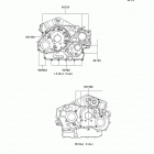 Vulcan 1500 Classic (VN1500-E7) Болты крепления картера