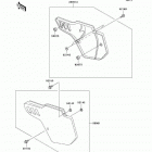 KX500 (KX500-E16) Боковые обтекатели