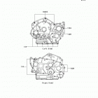 Vulcan 800 (VN800-A6) Болты крепления картера