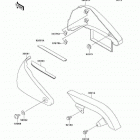Vulcan 800 (VN800-A6) Боковые обтекатели