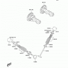 KLX400 (KLX400-A2) CANADA ONLY Распред вал  / клапана