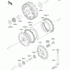 Vulcan 800 Classic (VN800-B9) Сцепление