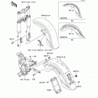 Vulcan 1600 Classic (VN1600-A2) Fenders(a1 / a2)