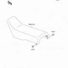 KX500 (KX500-E16) Сидение