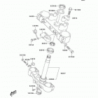 KLX400 (KLX400-B2) CANADA ONLY Under bracket