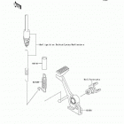 Z1000 (ZR1000-A1) Педаль тормоза