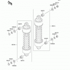 Vulcan 1500 Classic (VN1500-E4) Подвеска  /  амортизатор