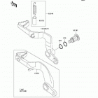 KX65 (KX65-A5) Педаль тормоза