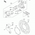 Vulcan 2000 (VN2000-A6F) Задний тормоз