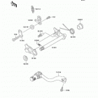 KX500 (KX500-E16) Механизм переключения передач