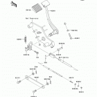 Vulcan 800 Classic (VN800-B9) Педаль тормоза