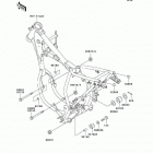 KX65 (KX65-A5) Крепление двигателя