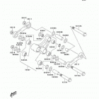 KLX400 (KLX400-A2) CANADA ONLY Задняя подвеска