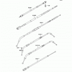 Vulcan 800 (VN800-A6) Тросы управления