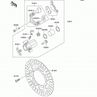 Vulcan 500 LTD (EN500-C8) Front brake(en500-c6-c8)