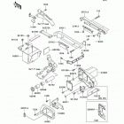 Vulcan 1500 Classic (VN1500-E4) Рама ,крепежные детали