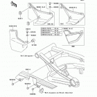 ZRX1200R (ZR1200-A3) Боковые обтекатели