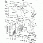 Vulcan 1500 Classic (VN1500-E4) Радиатор
