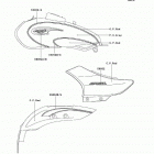 Eliminator 125 (BN125-A5) Наклейки (red / gray)