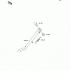 Vulcan 1500 Classic (VN1500-E4) Подножка