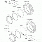 Vulcan 1500 Classic (VN1500-E4) Покрышки