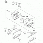 Vulcan 1500 Classic (VN1500-E4) Фонарь