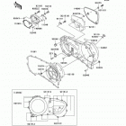 Vulcan 1500 Classic (VN1500-E4) Крышки двигателя правые