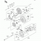 CANADA ONLY (BN125-A4) Заднее колесо