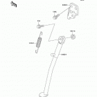 KDX200 (KDX200-H6) Подножка